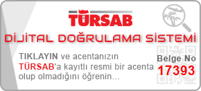 TÜRSAB Dijital Doğrulama Sistemi · Belge No 17393