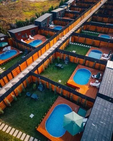 Sapanca Özel Havuzlu ve Açık Hava Sinemalı Otel Konseptinde Bungalov & Tiny House | GV110